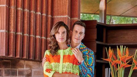 Вижте цветната къща на дизайнера Джеръми Скот