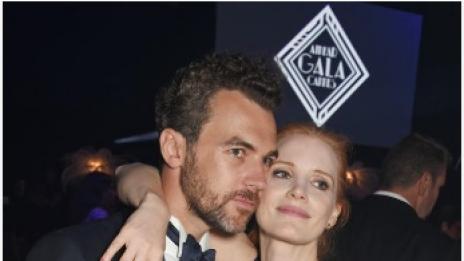 Джесика Частейн показа за първи път гаджето си