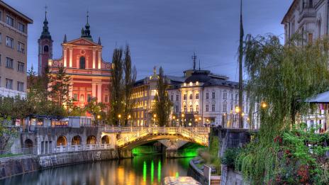 Любляна: малка, романтична и красива