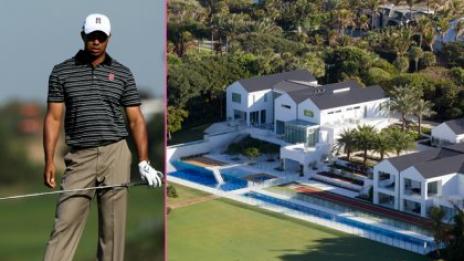 Имението на Тайгър Уудс може да потъне в океана