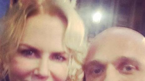 Георги Тошев се снима с Никол Кидман