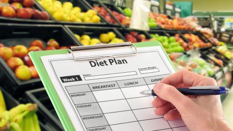 Неделен план за диета през седмицата