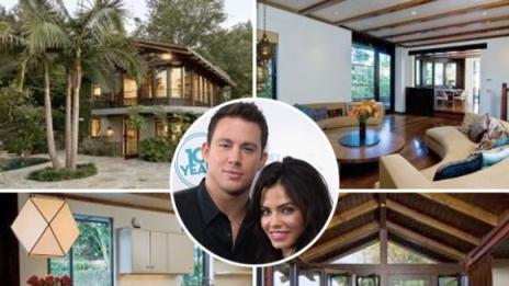 В „къщичката“ на новите родители Чанинг Тейтъм и Джена Дюан