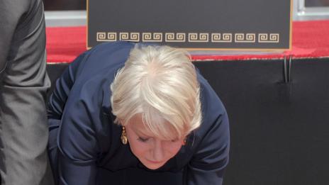 Хелън Мирън със звезда на Алеята на славата