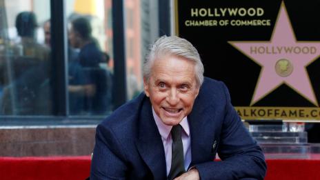 Майкъл Дъглас със звезда на Алеята на славата
