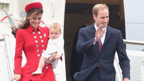 Принц Джордж очарова новозеландците