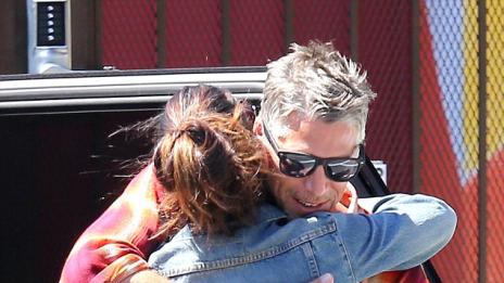 Сандра Бълок се запозна с дъщерята на гаджето си