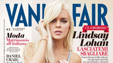 Линдзи Лоън "възкръсна" на корицата на Vanity Fair