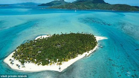 Полинезийски рай за 380 000 долара на седмица