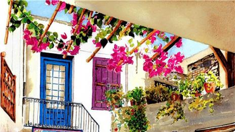 Живописна, акварелна Гърция