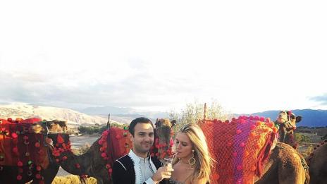 Даяна Агрън вдигна хипстърска сватба в Мароко