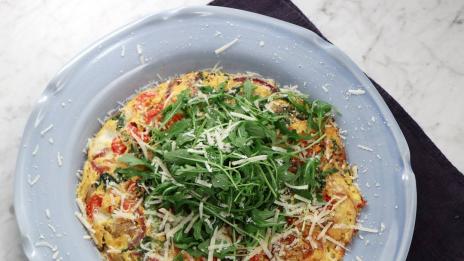 Видео рецепта: Вегетарианска фритата