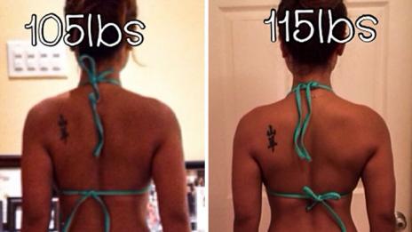 Вдъхновяваща трансформация: Еднакви килограми – различно тяло