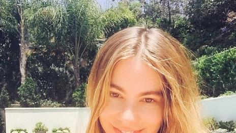 София Вергара се показа без грим