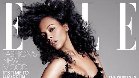 Зое Салдана – бременна и гъвкава в нова фотосесия