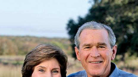 В тексаския дом на Лора и Джордж У. Буш