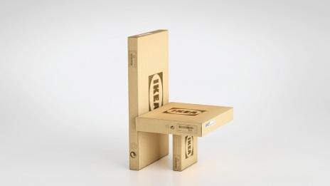 IKEA рециклира опаковките си в нова дизайнерска серия