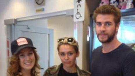 Майли Сайръс посети Лиъм в Канада