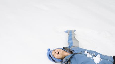 Коледни секс пози: Снежният ангел