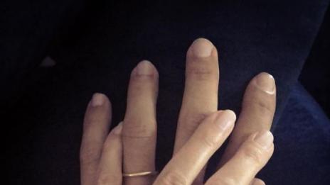 Гуинет и Брад на меден месец из Европа