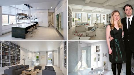 Поглед в луксозния апартамент на Челси Клинтън