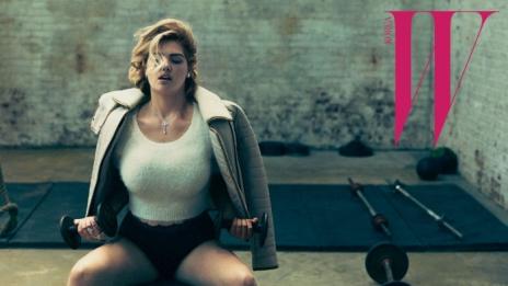 Кейт Ъптън показва секси извивки във фитнеса