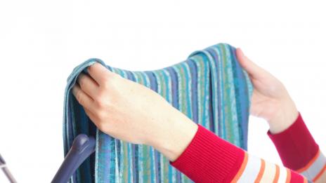 Сушенето на дрехи на закрито провокира изявата на астма и алергии