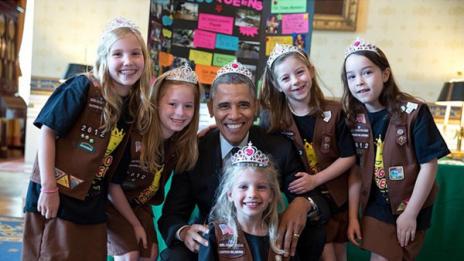 Барак Обама сложи тиара