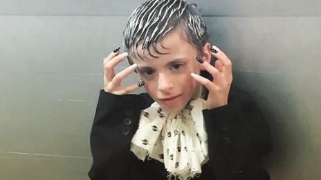 Трети пол? Дезмънд Наполис – новата звезда на Седмица на модата в Ню Йорк