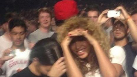 Ким най-накрая завърза дружба с Бионсе