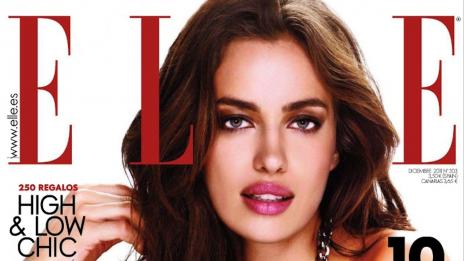 Ирина Шейк се „облече“ в кристали (видео)