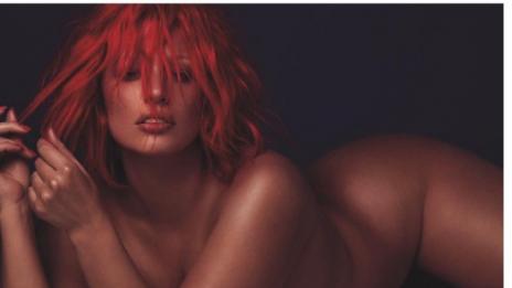 Пищната Ашли Греъм се съблече за списание