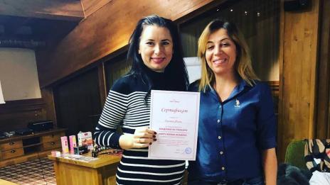 Наталия Кобилкина цъфти, показа бременното коремче