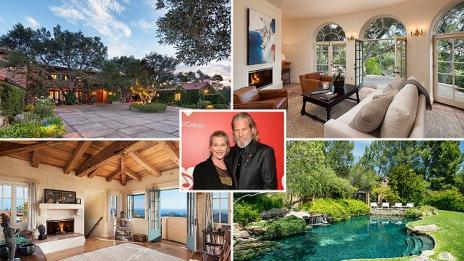 Джеф Бриджис продава имението си в Монтесито за 29,5 милиона долара