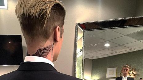 Бийбър си направи поредната татуировка