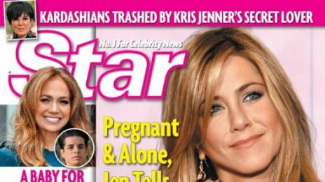 Медиите забремениха и Анистън