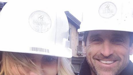 Патрик и Джилиан Демпси се събраха за неговия юбилей