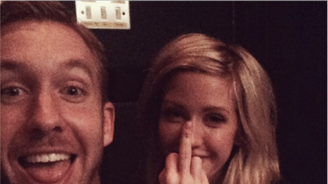 Ели Голдинг и Калвин Харис са подозрително близки