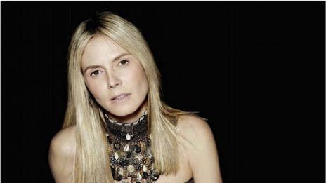 Хайди Клум – провокация без грим за сп. InStyle