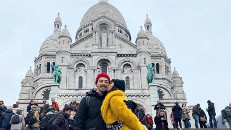 Дара с гадже в Париж