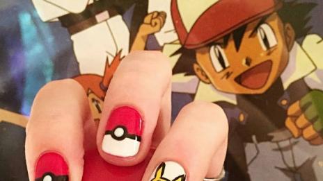 Тенденции 2016: Нокти с покемони