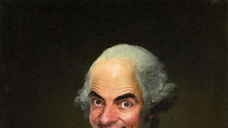 Мистър Бийн влезе в историята на изкуството