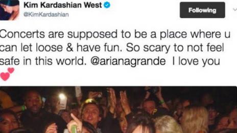 Награбиха Ким Кардашян, че си прави реклама след атентата в Манчестър