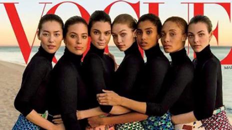Обвиниха Vogue, че крие пищните форми на Ашли Греъм