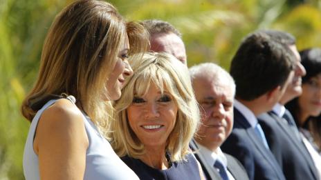 Дрескодът на Деси Радева и Брижит Макрон: Дипломация на пикник