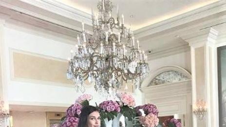 Наш модел с рокля на София Борисова на Оскарите