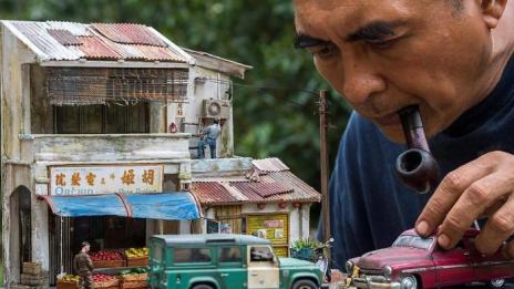 Детски спомени, пресъздадени чрез миниатюрни макети