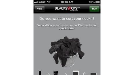 Апликация събира в чифт "изчезнали" чорапи