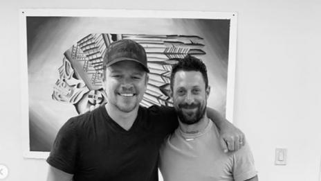 Мат Деймън увековечи дъщерите си