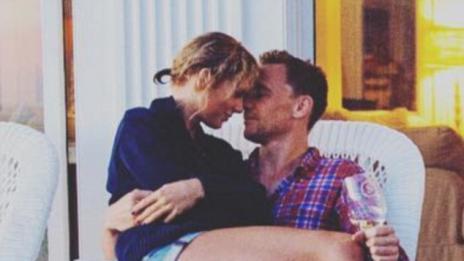 Том и Тейлър прехвърлиха любовта си в Instagram